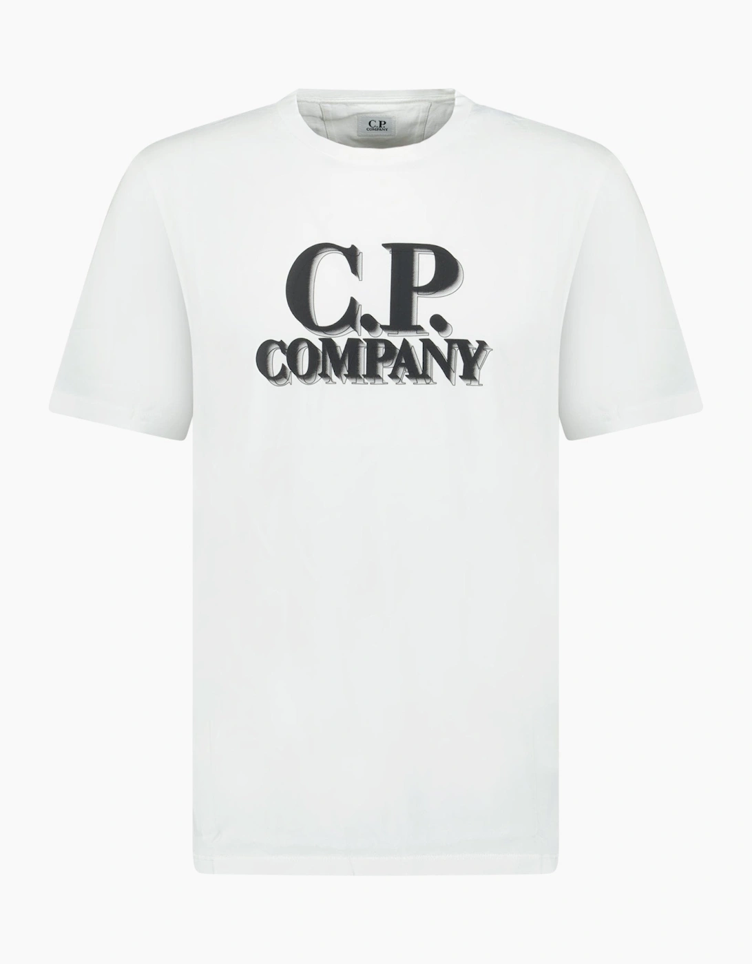 CP Company Spray Print T-Shirt White