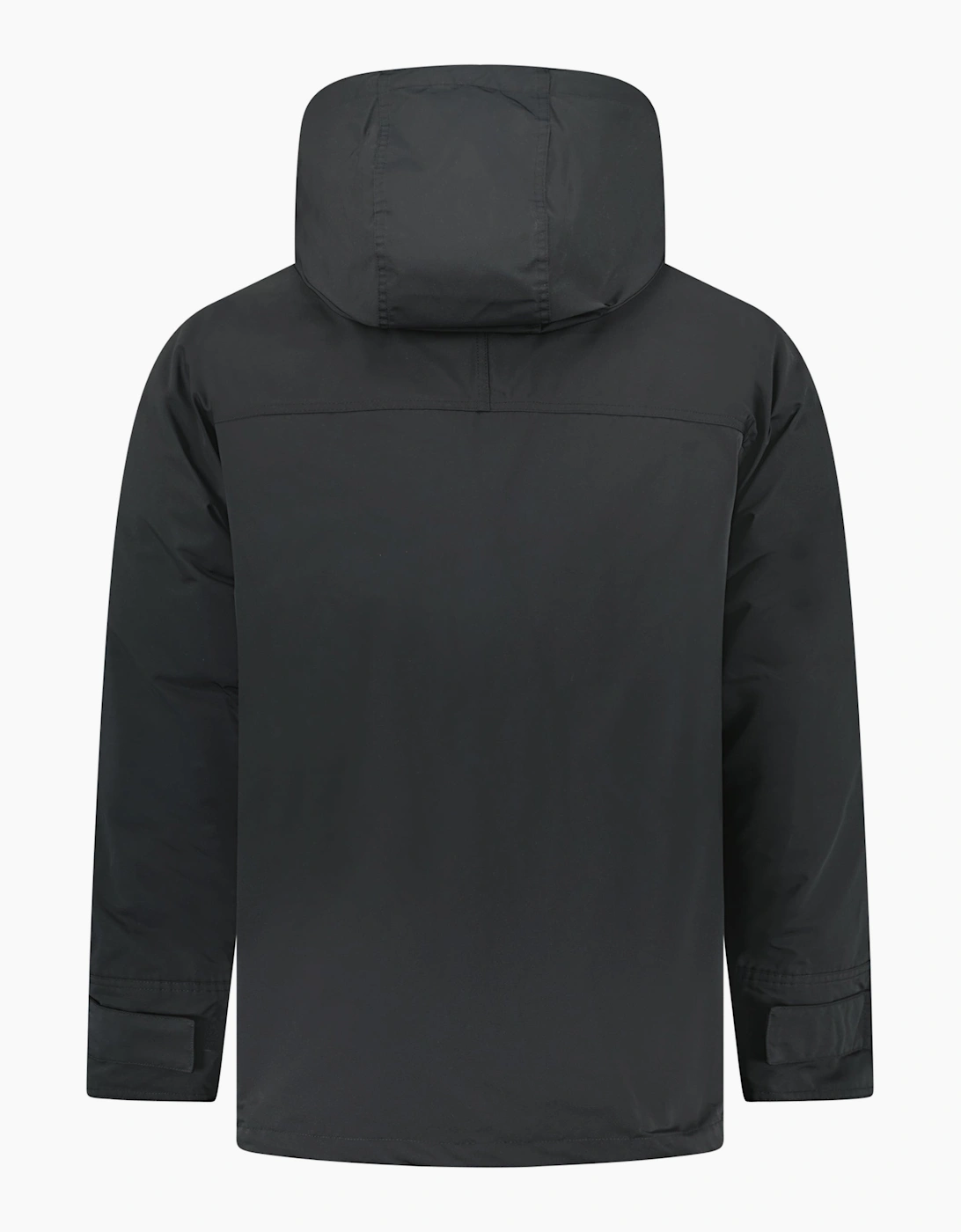 Burberry Barnsfield Parka Check Jacket Black