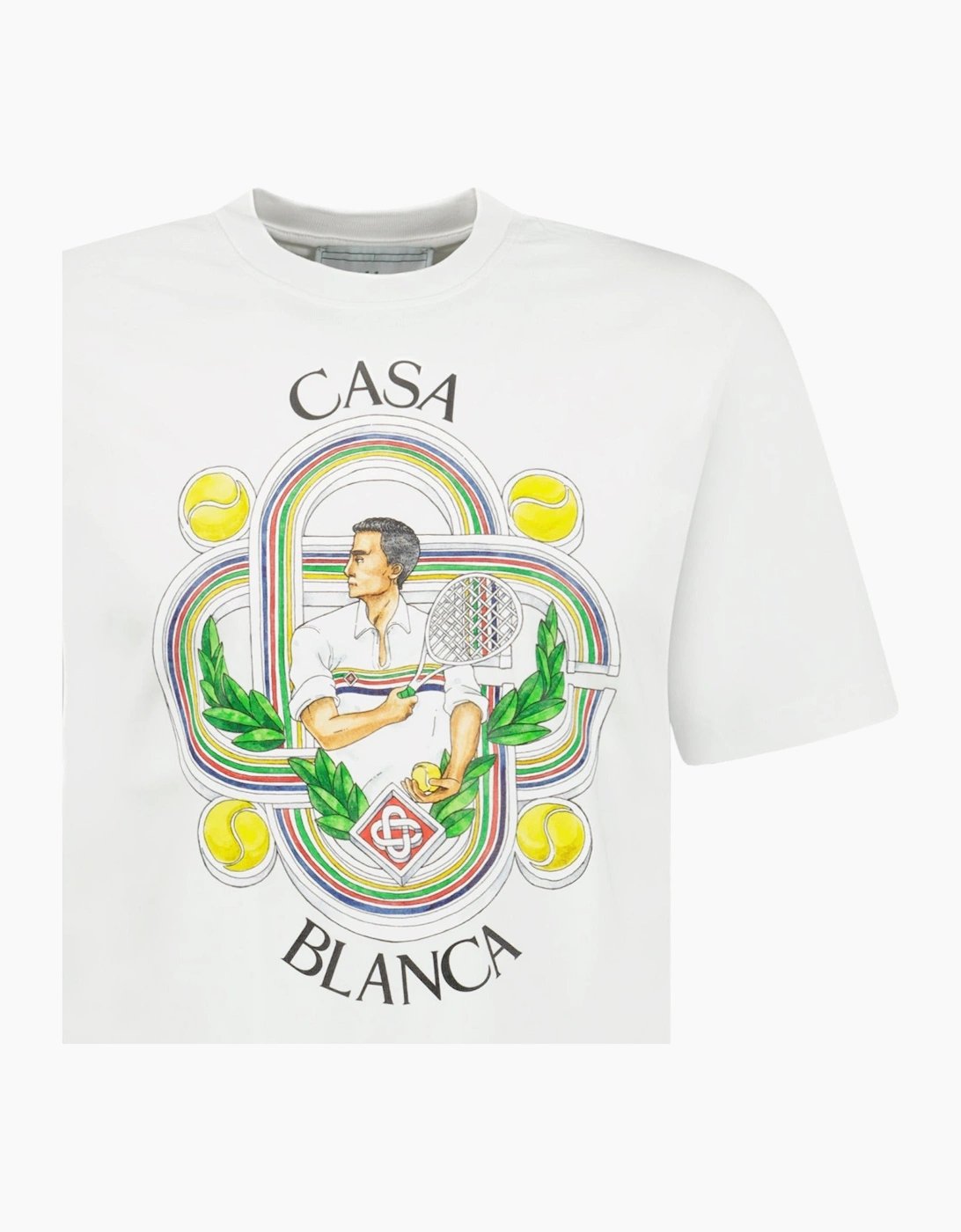 Casablanca 'Le Joueur' T-Shirt White
