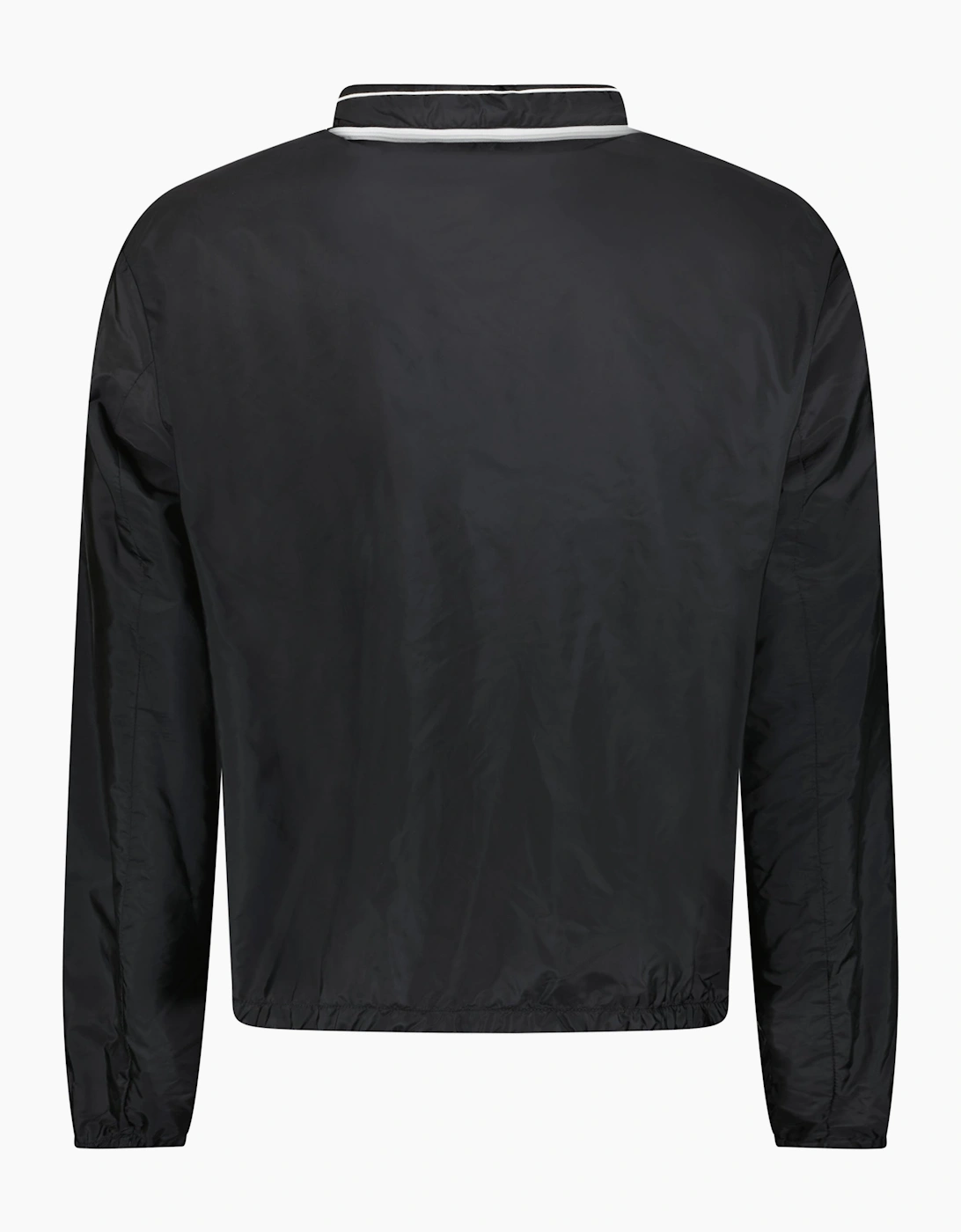 Prada Re-Nylon Logo Windbreaker Jacket Black