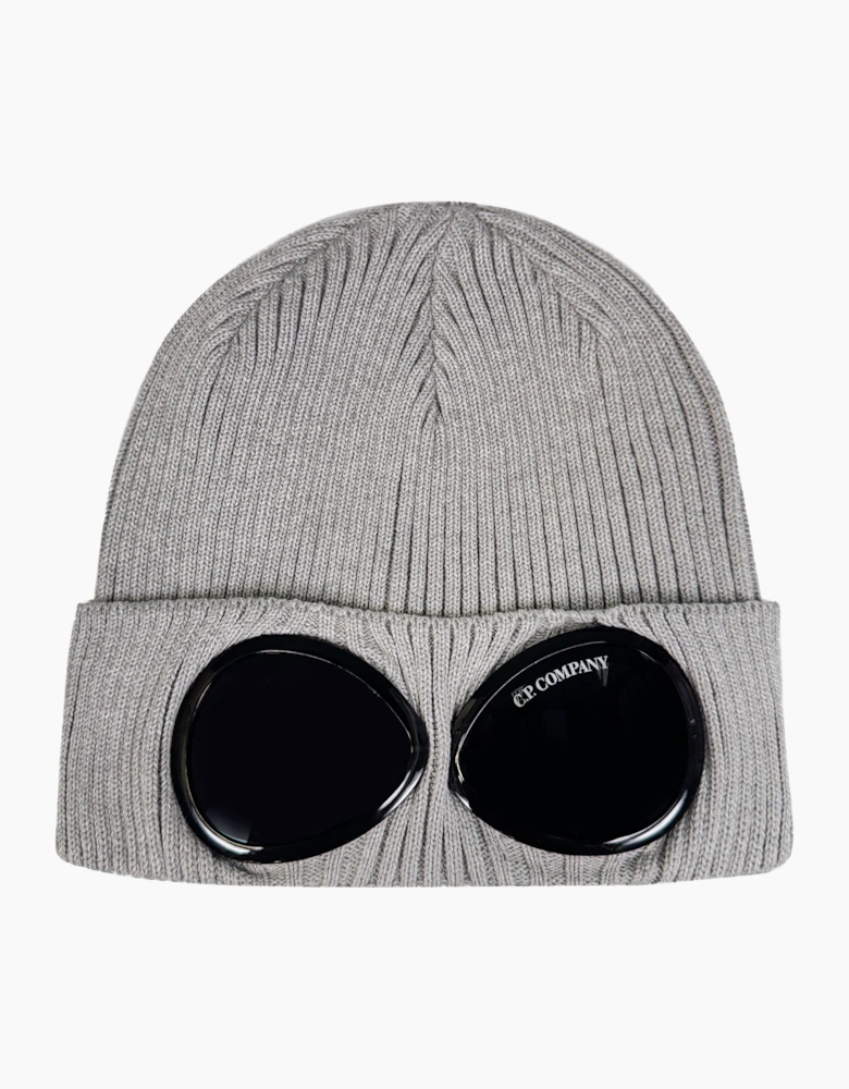CP Company Goggle Beanie Grey