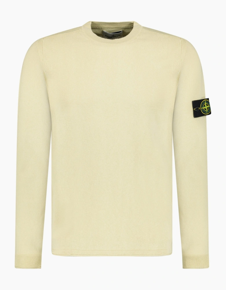 Stone Island Knit Sweatshirt Ecru