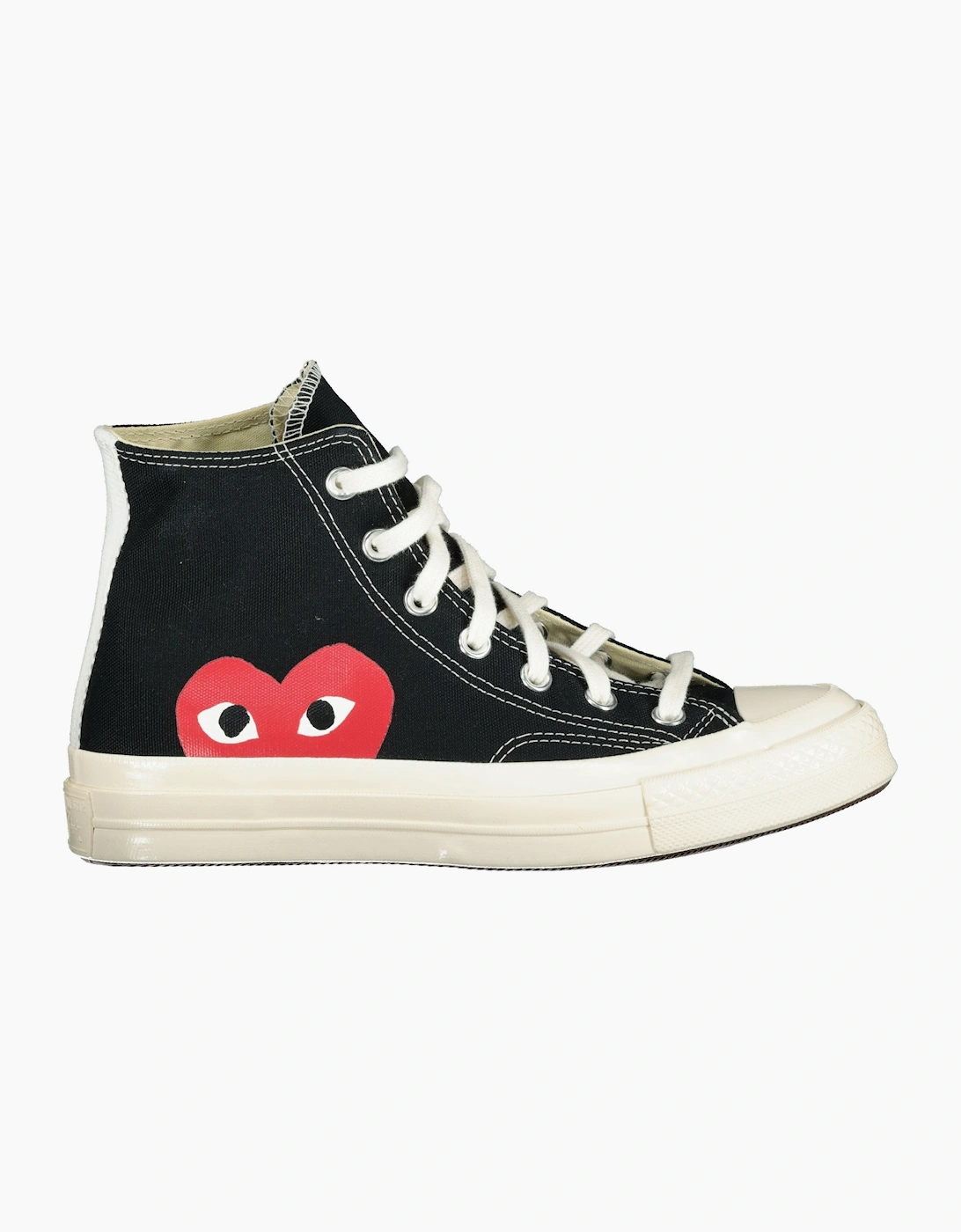Comme Des Garcons Play x Converse Chuck Hi Black