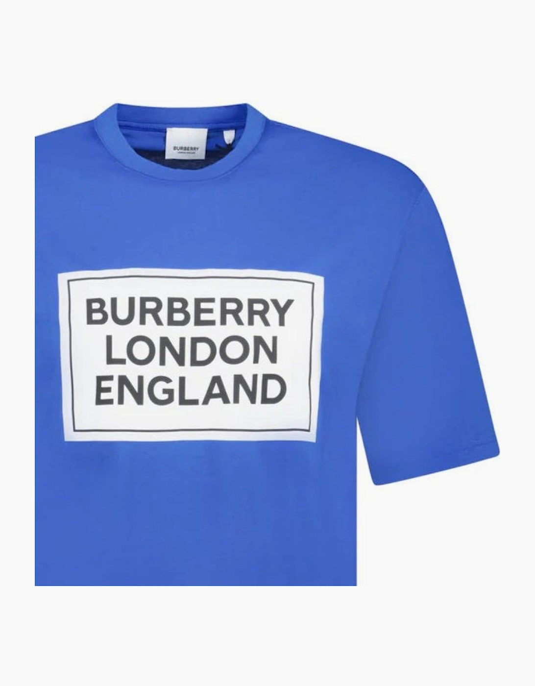 Burberry London England Logo T-Shirt Blue