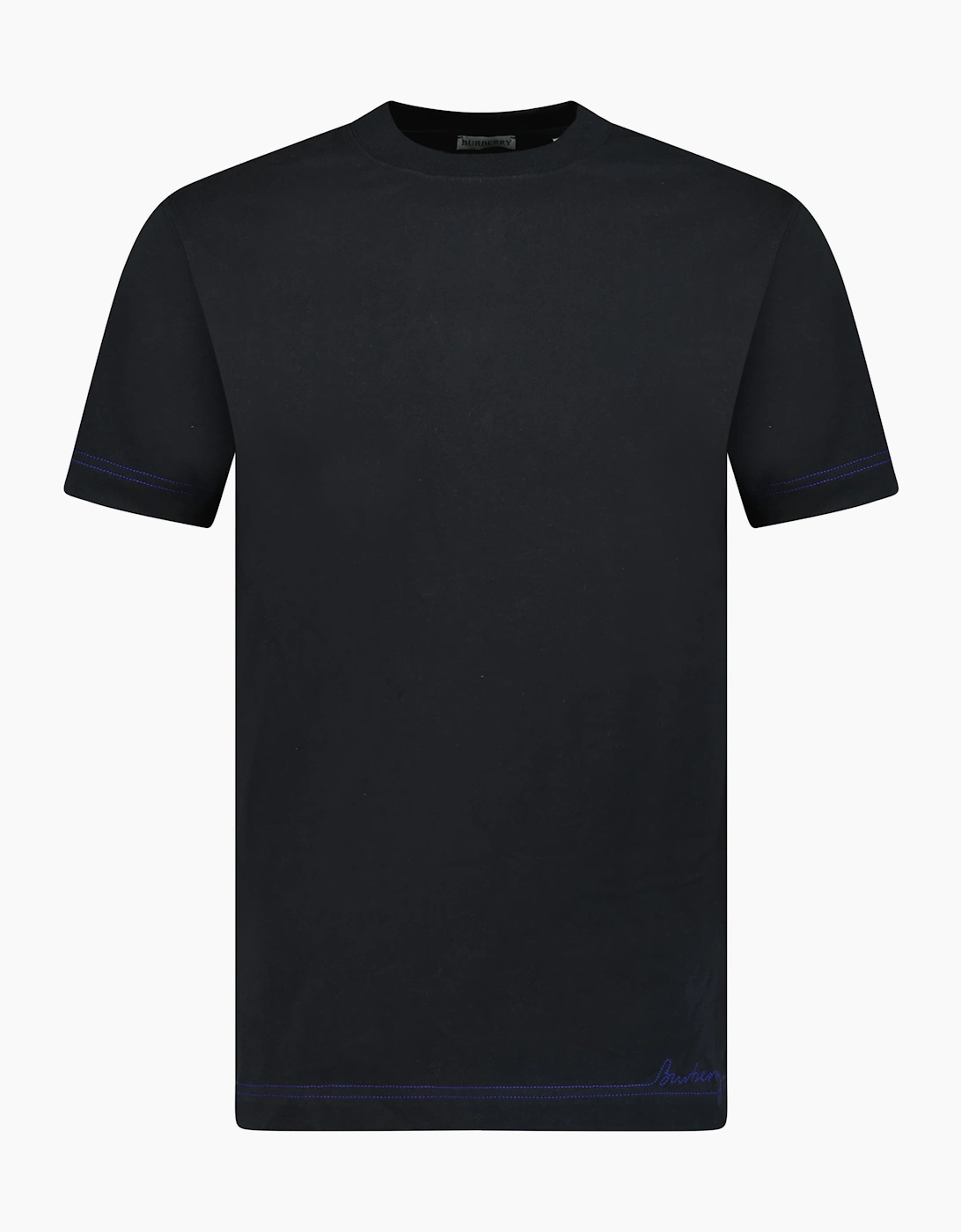 Burberry Writing Logo T-Shirt Black, 3 of 2