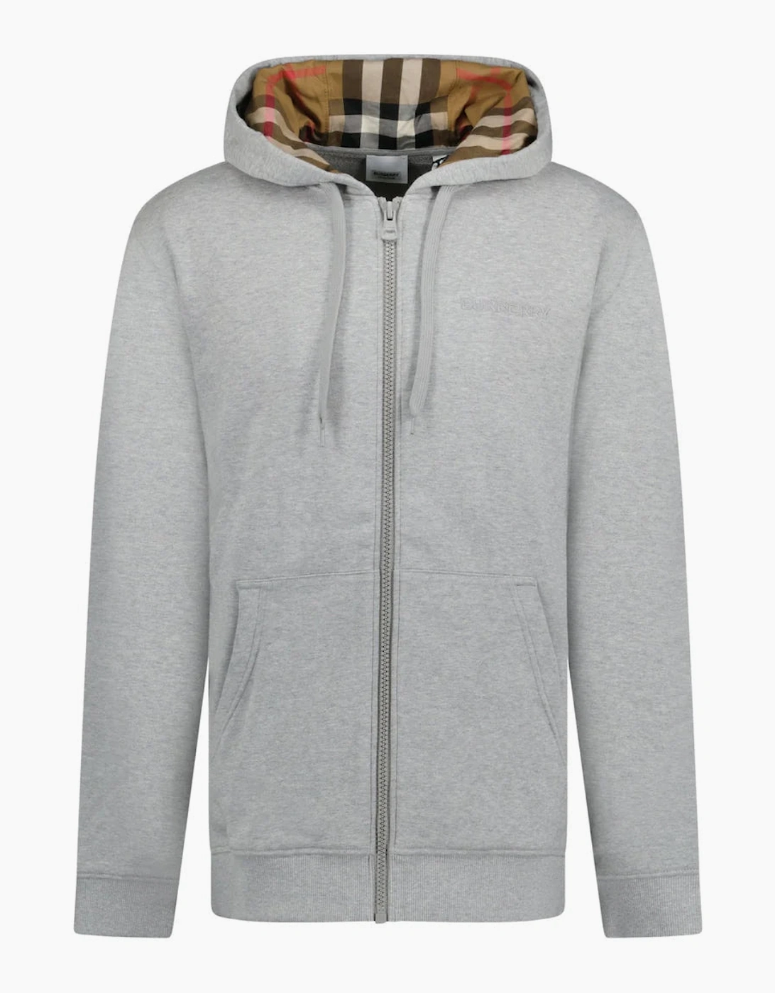 Burberry 'Hove' Check Hoodie Grey, 4 of 3