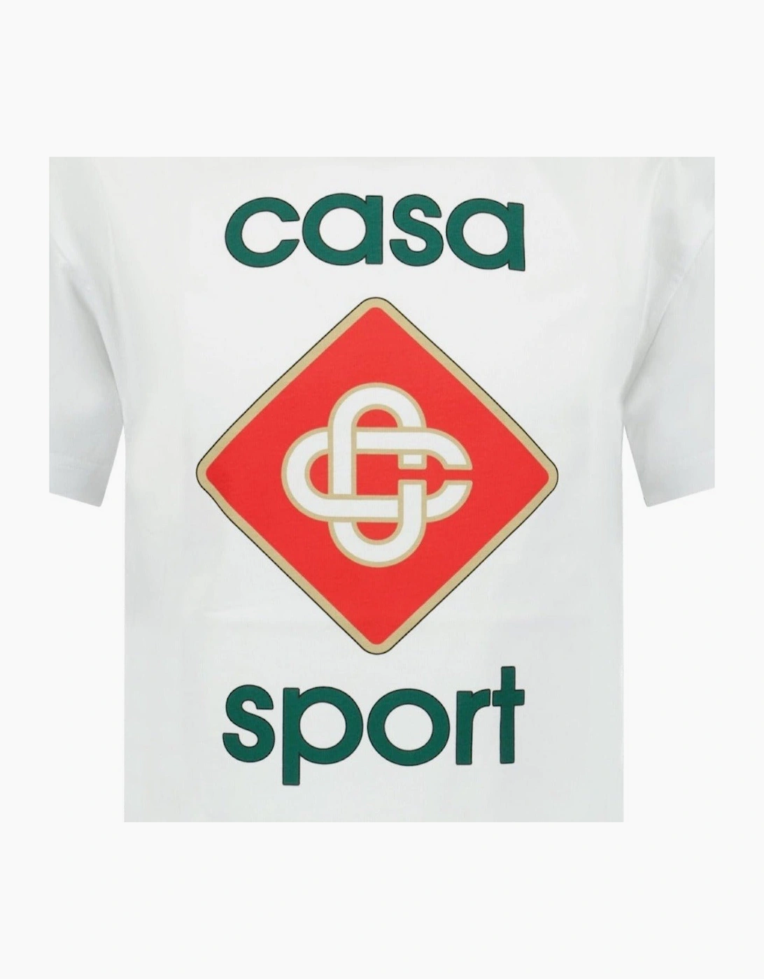 Casablanca 'Sport' Print T-Shirt White