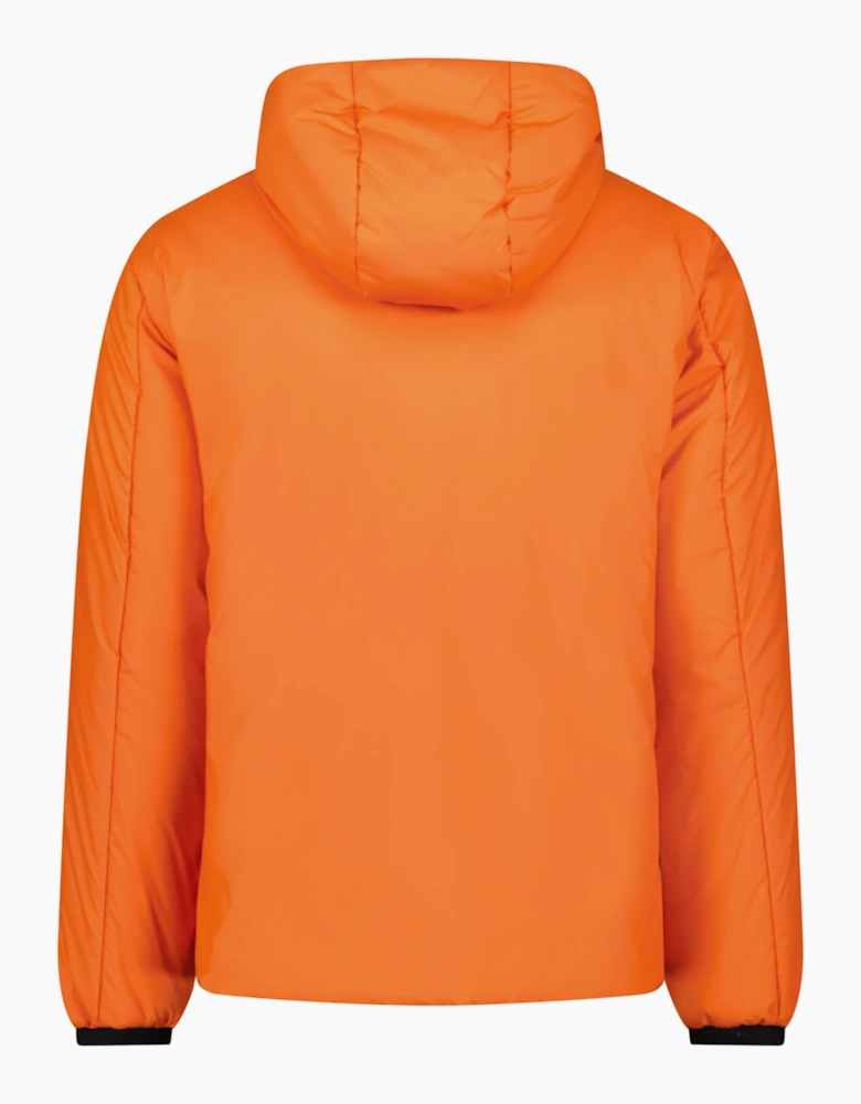 Prada Technical Nylon Padded Jacket Orange