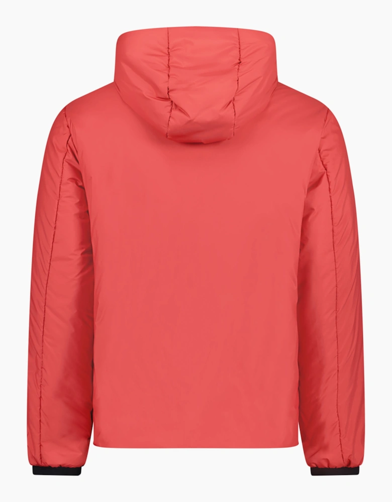 Prada Technical Nylon Padded Jacket Red