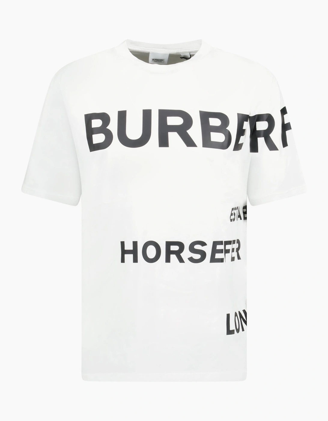 Burberry Horseferry Cotton T-Shirt White, 4 of 3