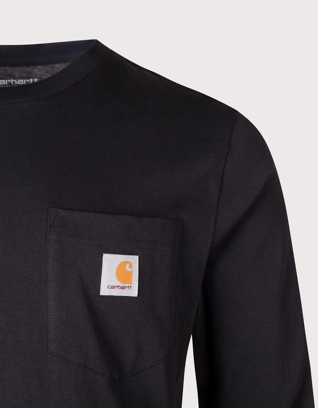 Regular Fit Long Sleeve Pocket T-Shirt
