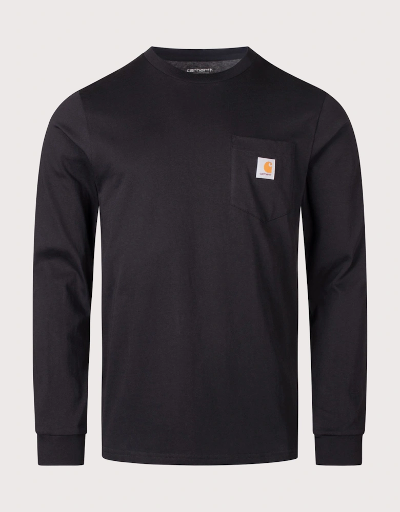 Regular Fit Long Sleeve Pocket T-Shirt