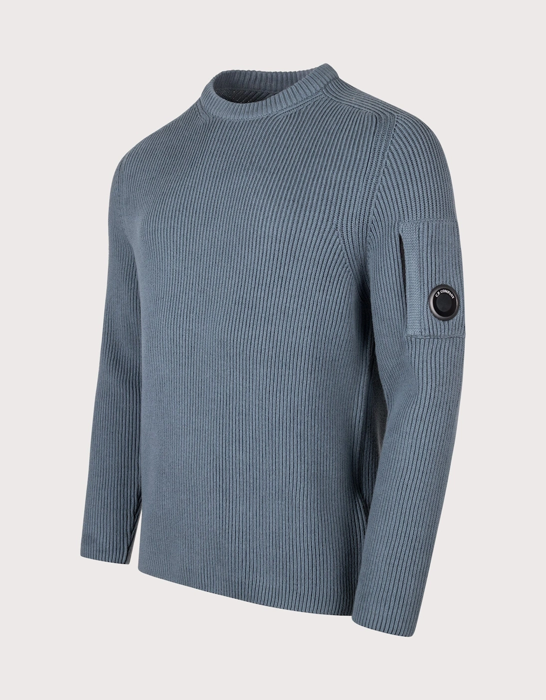 Full Rib Cotton Crewneck Lens Jumper, 6 of 5