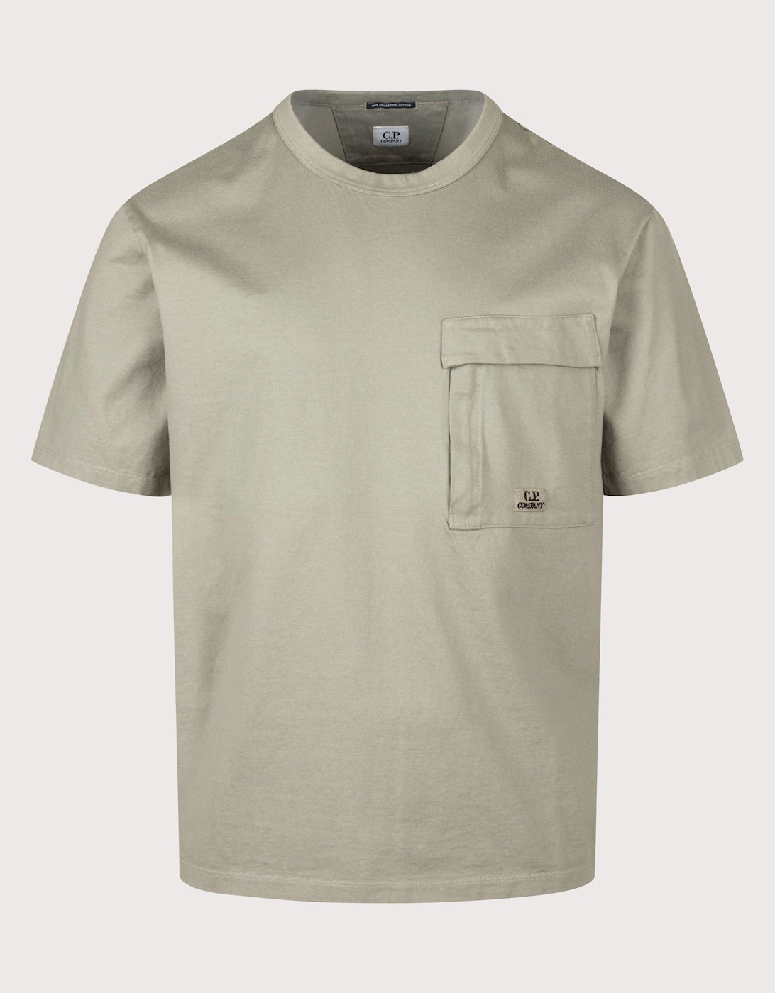 30/2 Mercerized Jersey Twisted Pocket T-Shirt
