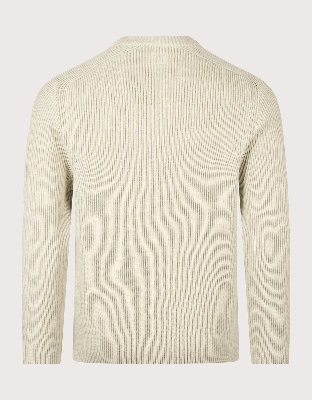 Full Rib Cotton Crewneck Lens Jumper