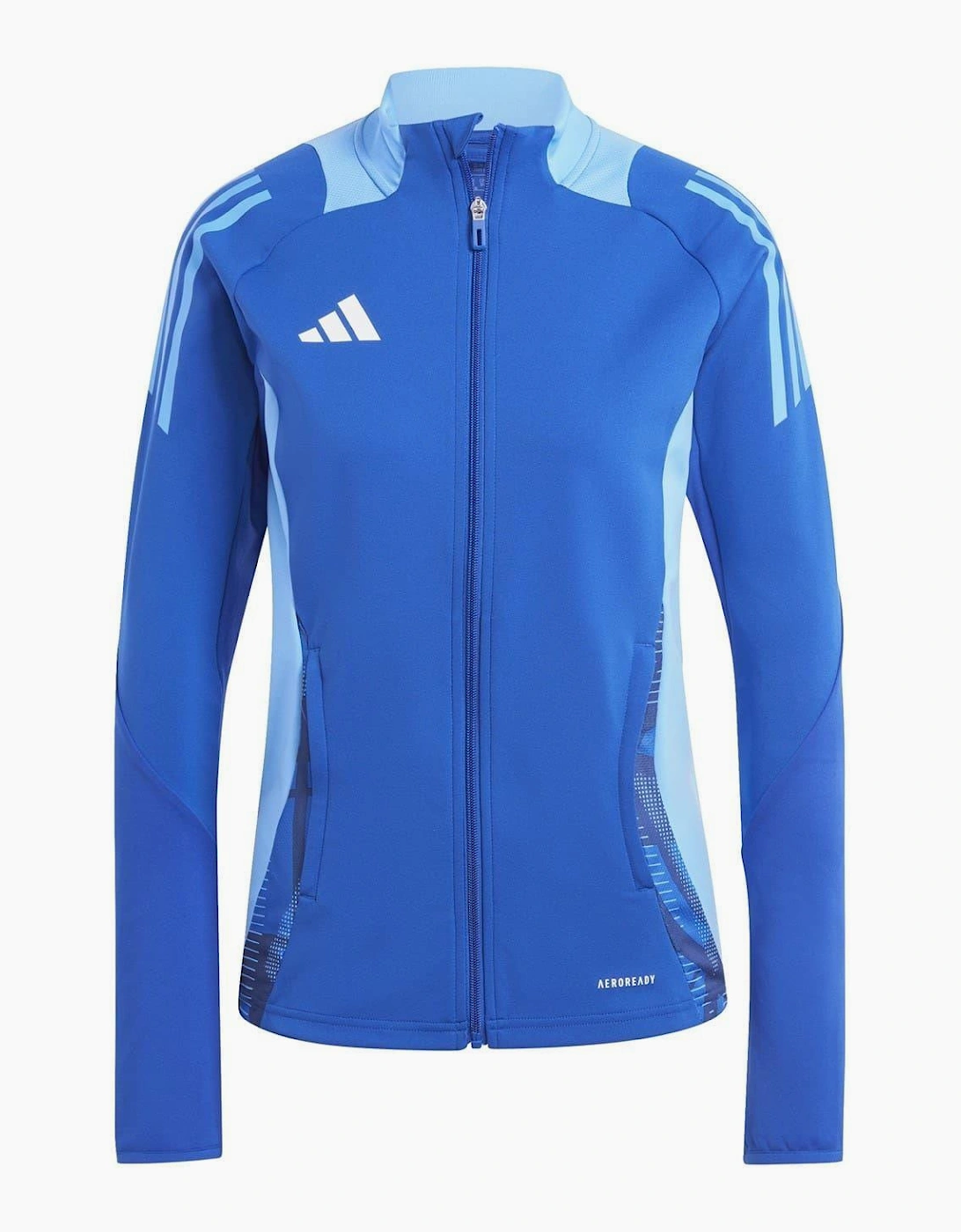 Adidas Women's Blue / Tiro 24 Raglan Track Jacket - Size: 8 Uk