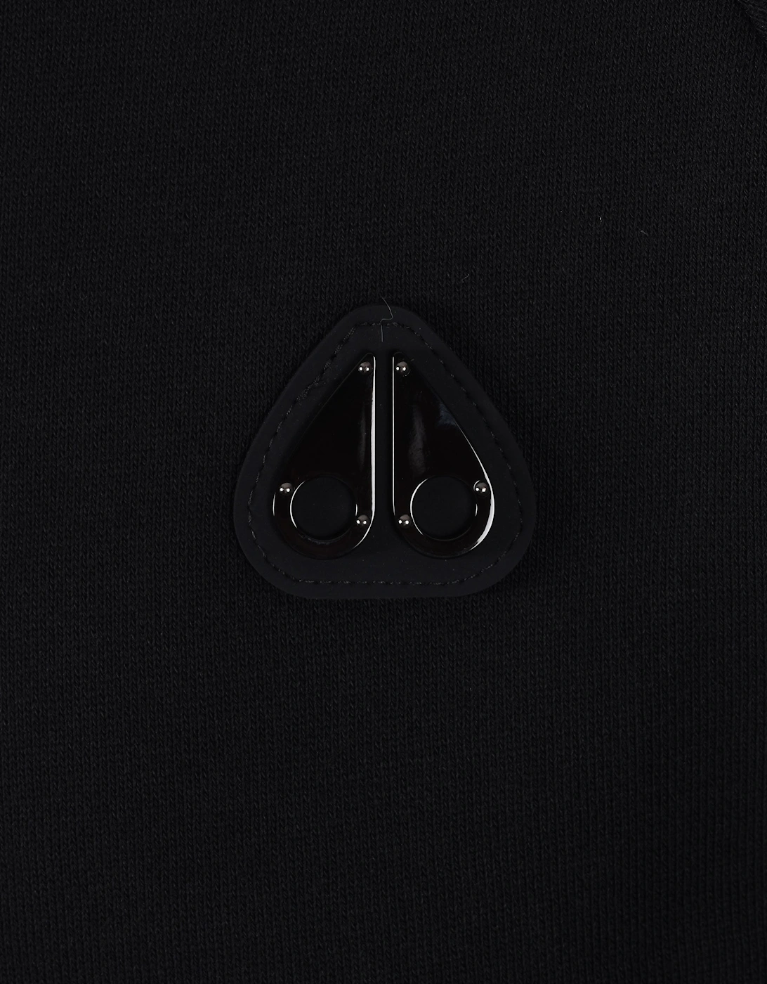 MOOSE KNUCKLES HOODED TOP BLACK