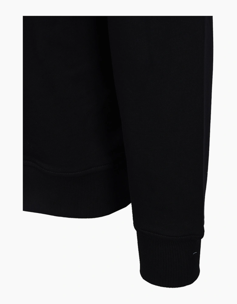 MOOSEKNUCKLES HARTSFIELD CREW NECK SWEATSHIRT BLACK