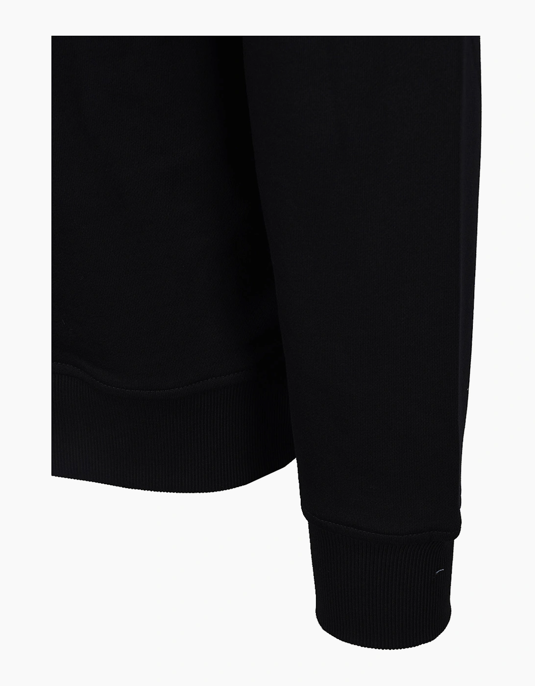 MOOSEKNUCKLES HARTSFIELD CREW NECK SWEATSHIRT BLACK