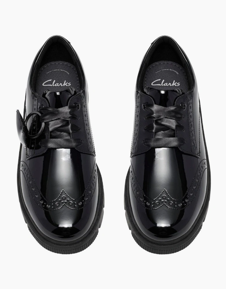 Lorcam Lace Y Senior School Shoes