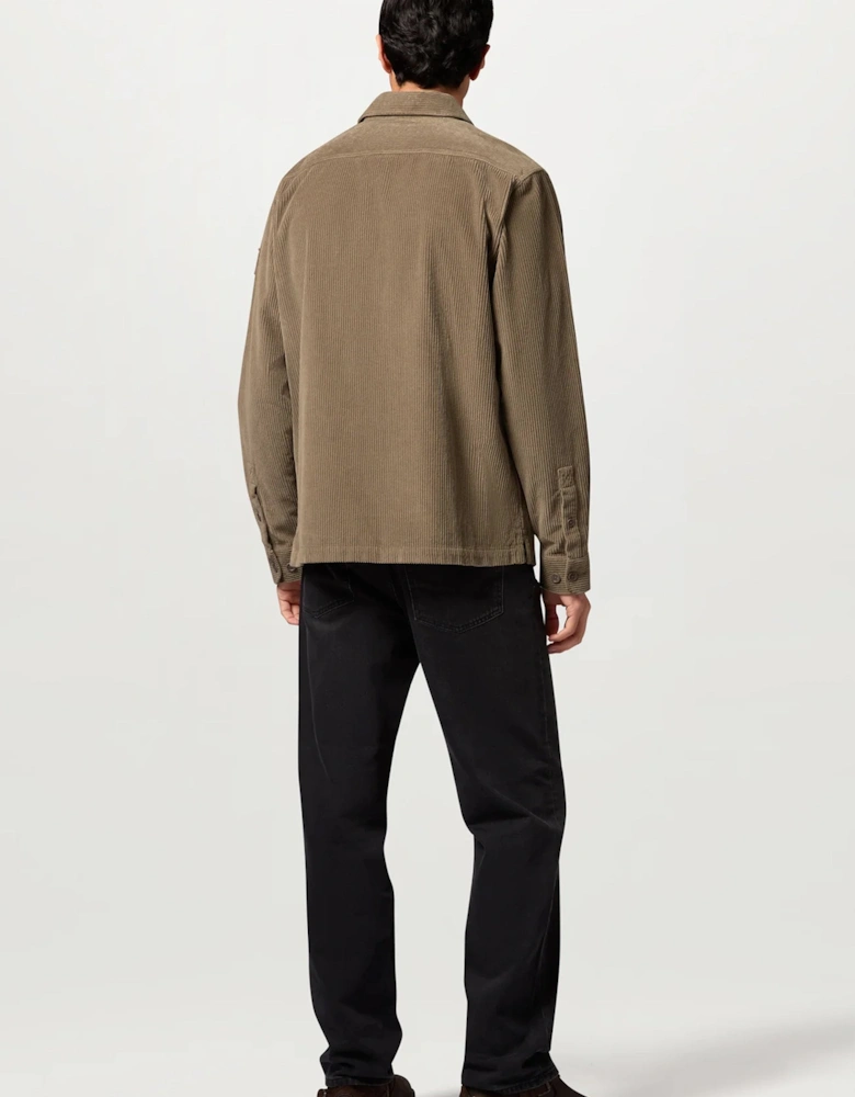 Ravine Corduory Overshirt Taupe
