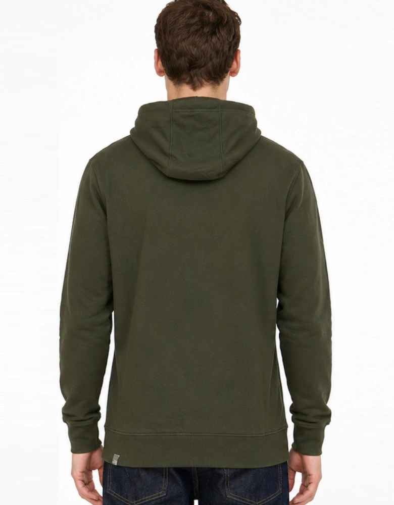 The North Face Men's Drew Peak Pullover Hoodie in Khaki Green