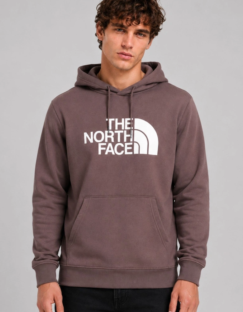 The North Face Men's Standard Half Dome Pullover Hoodie in Graphite Purple