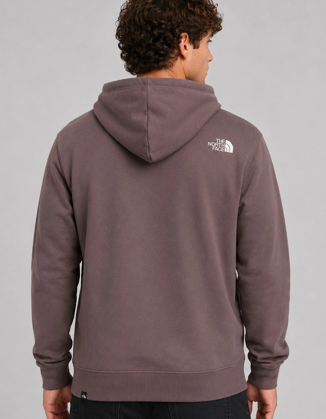 The North Face Men's Standard Half Dome Pullover Hoodie in Graphite Purple