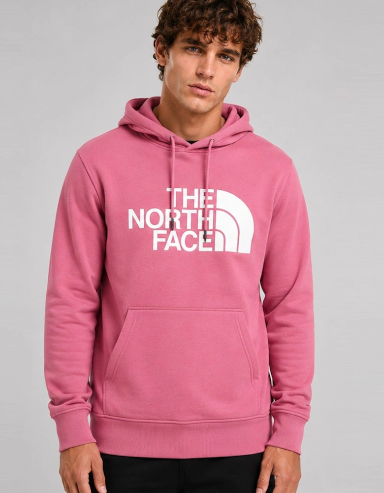 The North Face Men's Standard Half Dome Pullover Hoodie in Rose Pink