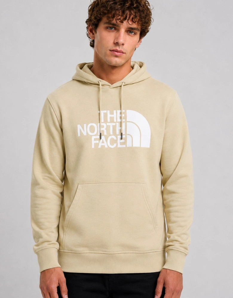 The North Face Men's Standard Half Dome Pullover Hoodie in Beige Sand