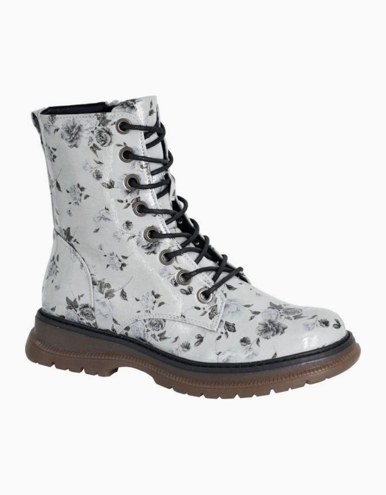 Cipriata Womens Annetta 8 Eye Lace Boots