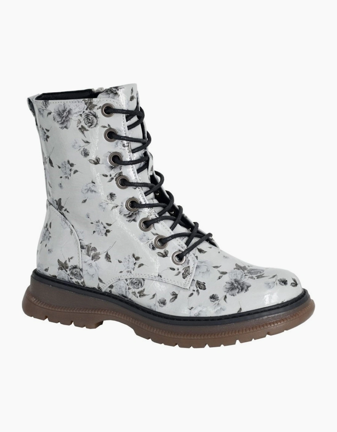 Cipriata Womens Annetta 8 Eye Lace Boots