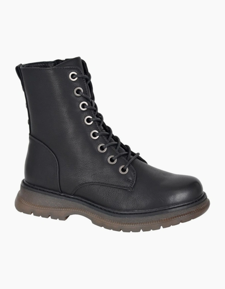 Cipriata Womens Annetta 8 Eye Lace Boots