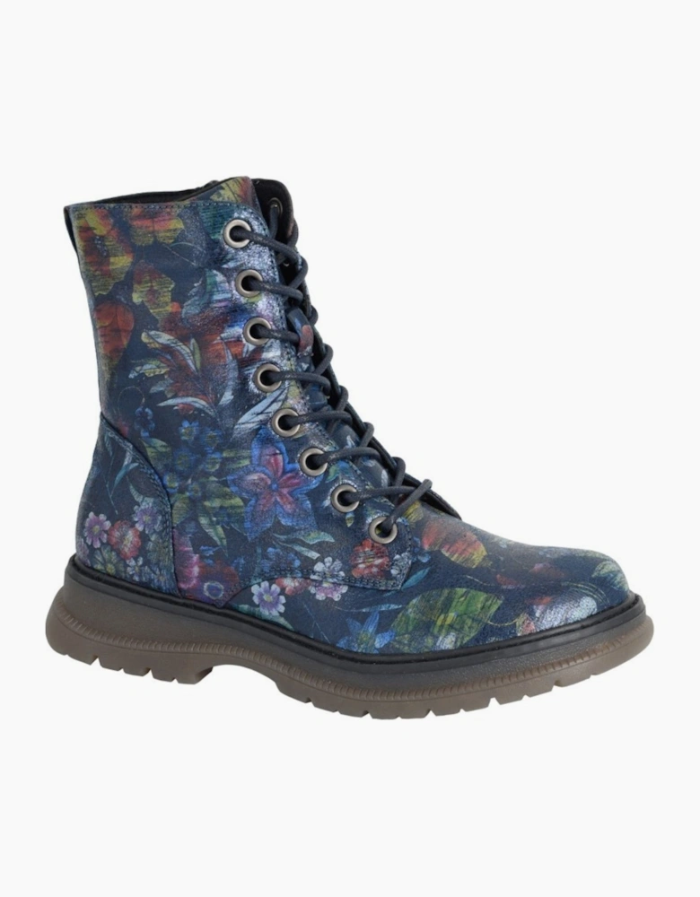 Cipriata Womens Annetta 8 Eye Lace Boots