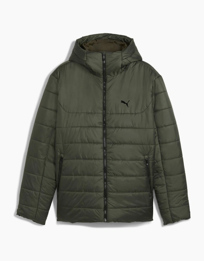 Essentials Insulated warmCELL Water Repellent Hooded Padded Puffer Jacket
