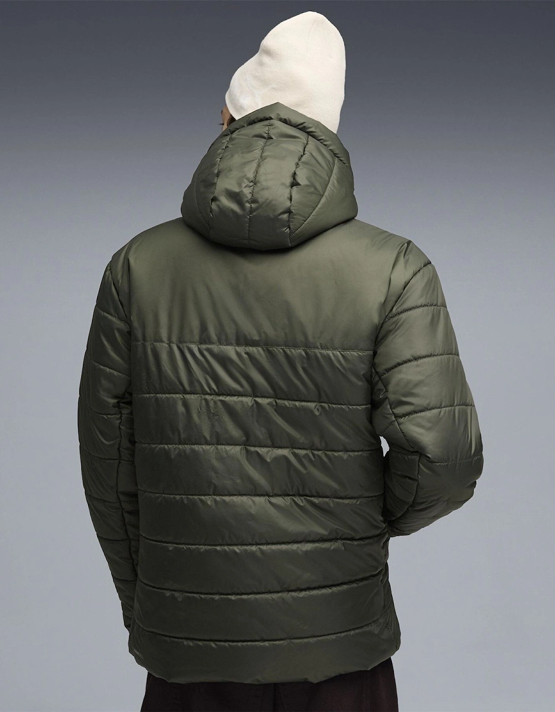 Essentials Insulated warmCELL Water Repellent Hooded Padded Puffer Jacket