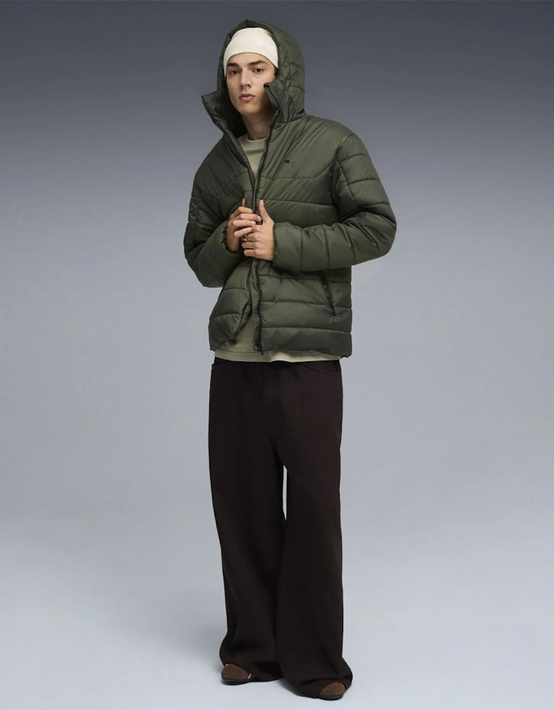 Essentials Insulated warmCELL Water Repellent Hooded Padded Puffer Jacket