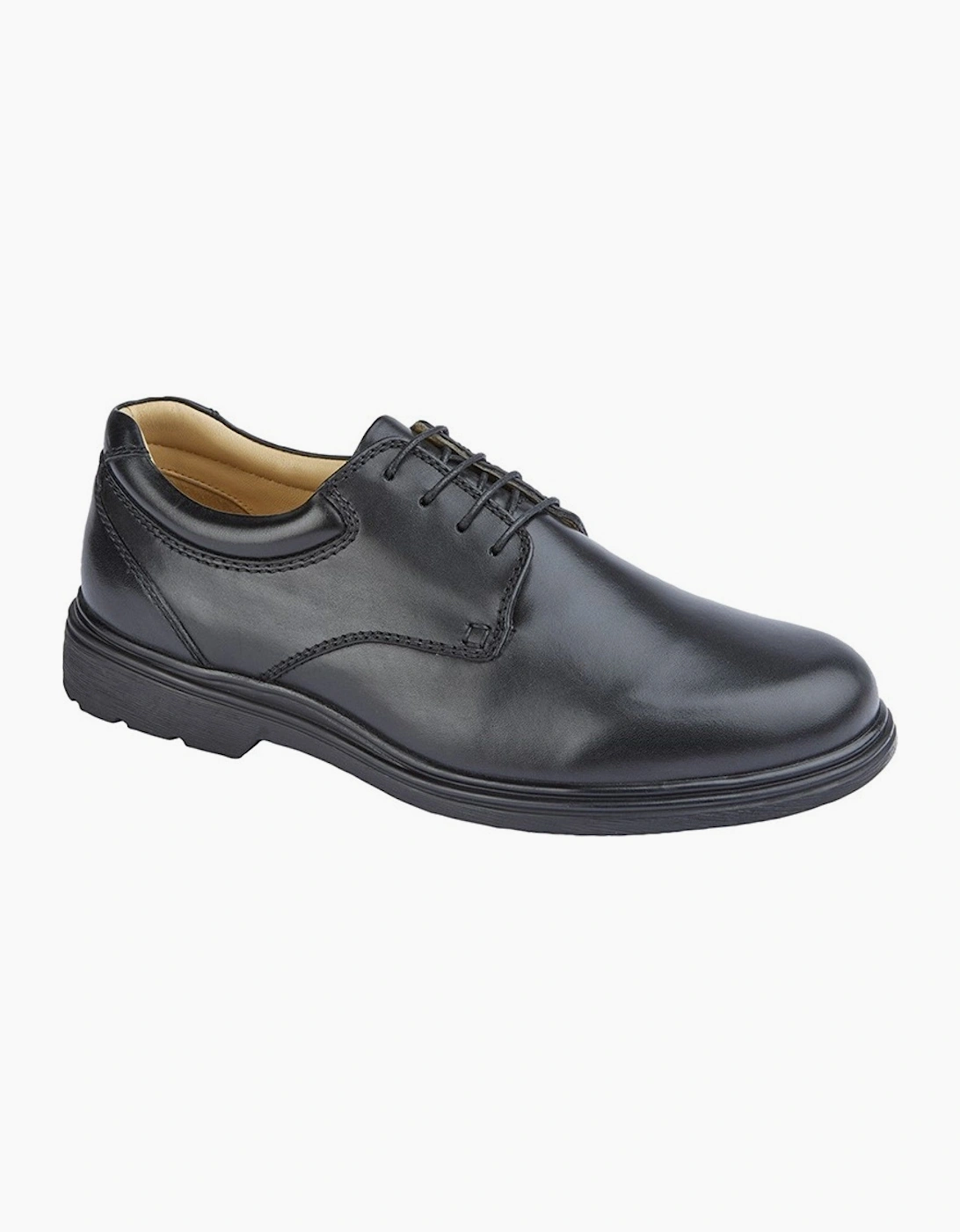 Roamers Mens 4 Eye Extra Wide Shoes, 2 of 1