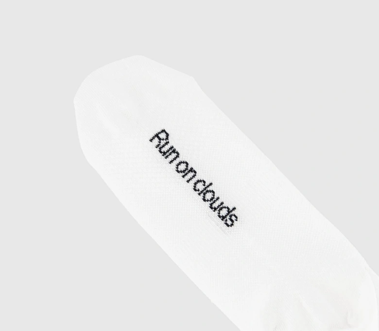 ON Cloud Running Socks High 3 Pack White