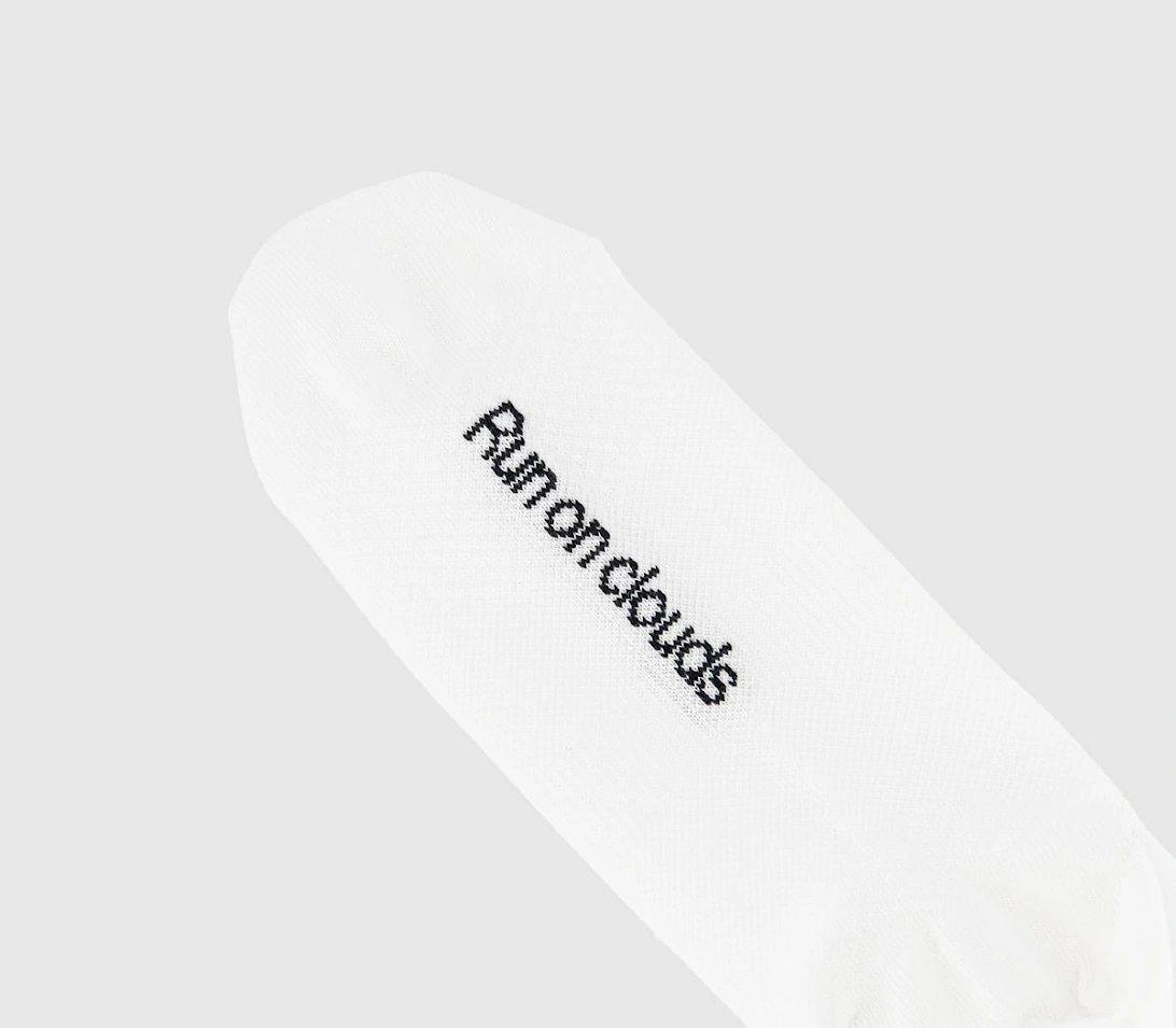 ON Cloud Running Socks High 3 Pack White
