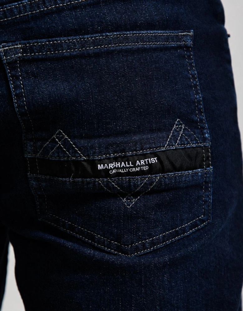 Marshall Artist Marshall Fit Denim Jeans Dark Blue Wash