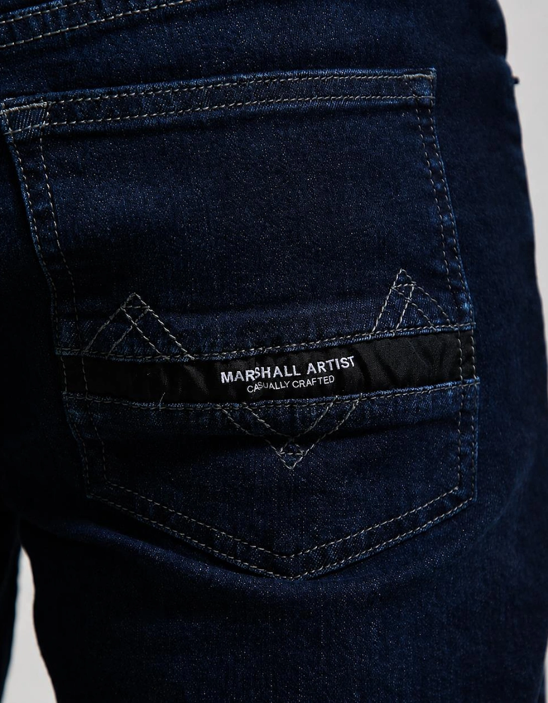 Marshall Artist Marshall Fit Denim Jeans Dark Blue Wash