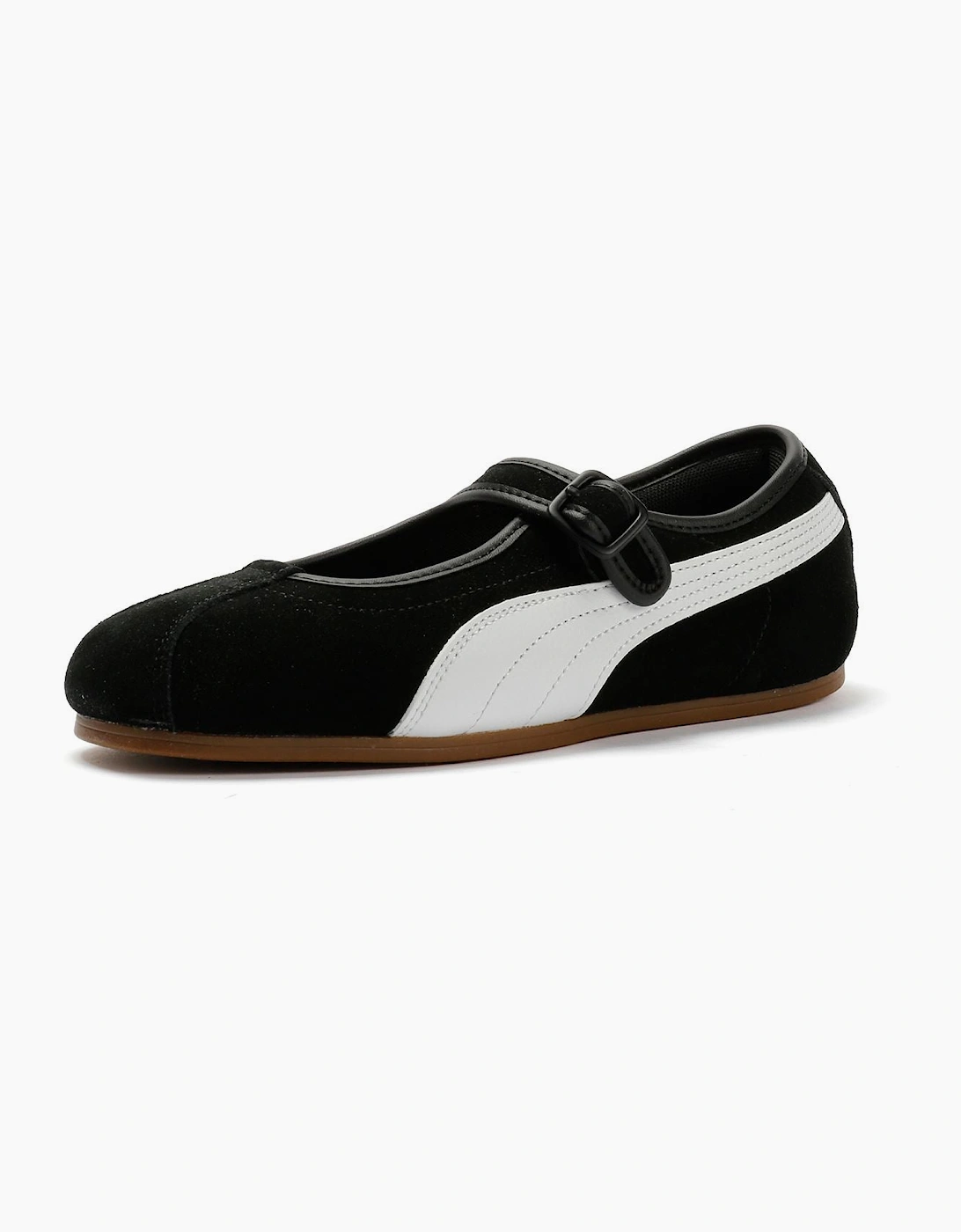 Puma Tacklette Suede Women's Black/White Shoes