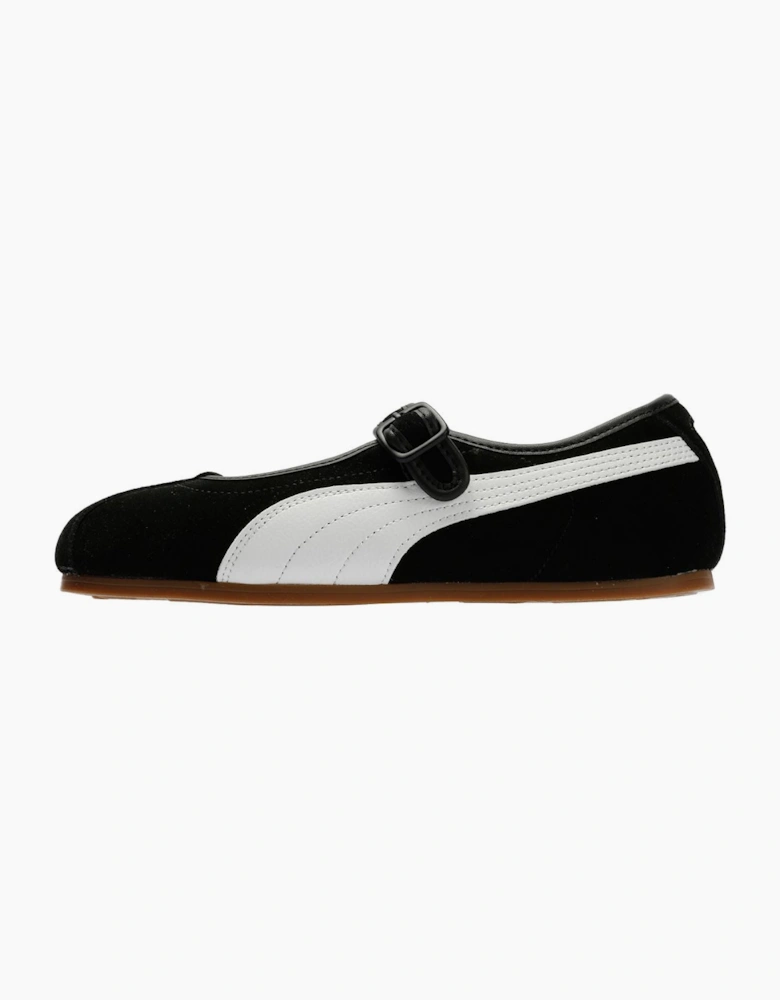 Puma Tacklette Suede Women's Black/White Shoes