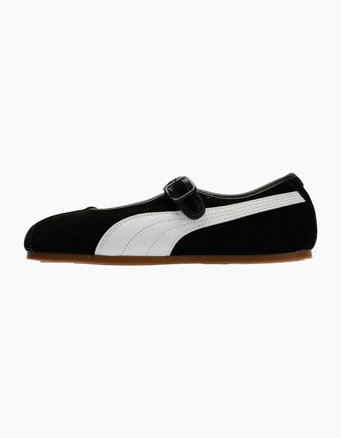Puma Tacklette Suede Women's Black/White Shoes