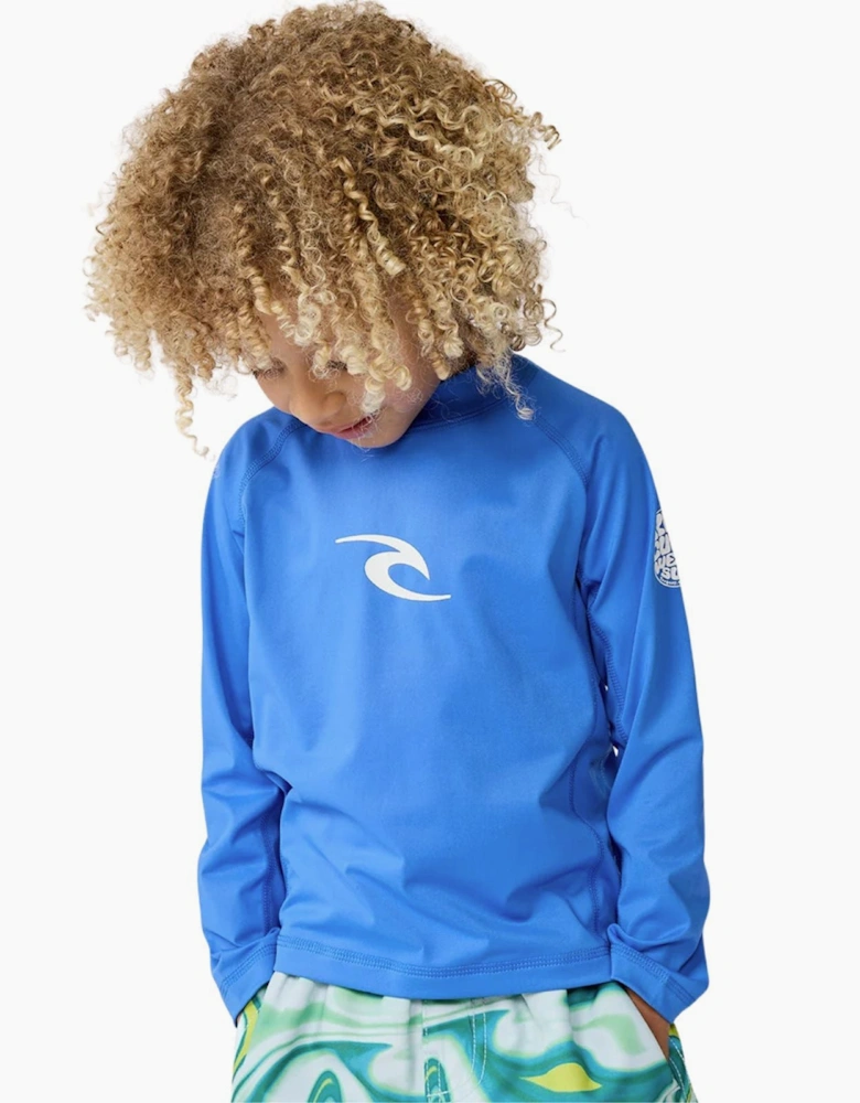 Rip Curl Kids Waves UPF Toddler Long Sleeve Rash Vest
