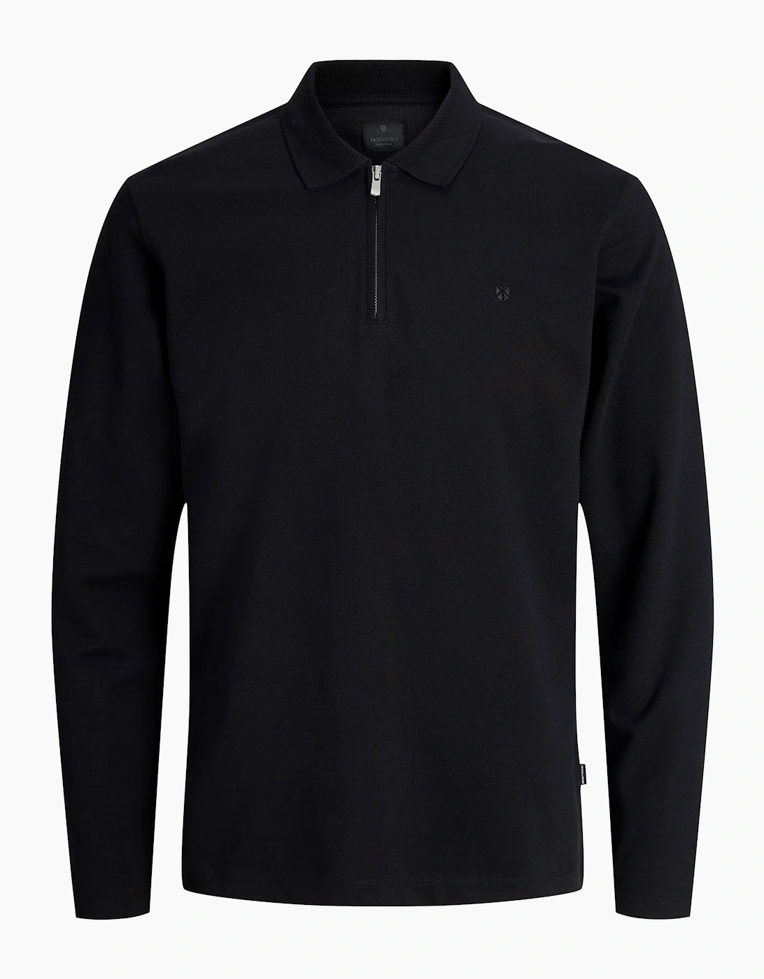 Jack & Jones JPRBLAETHAN POLO Long Sleeve TOP Black, 7 of 6