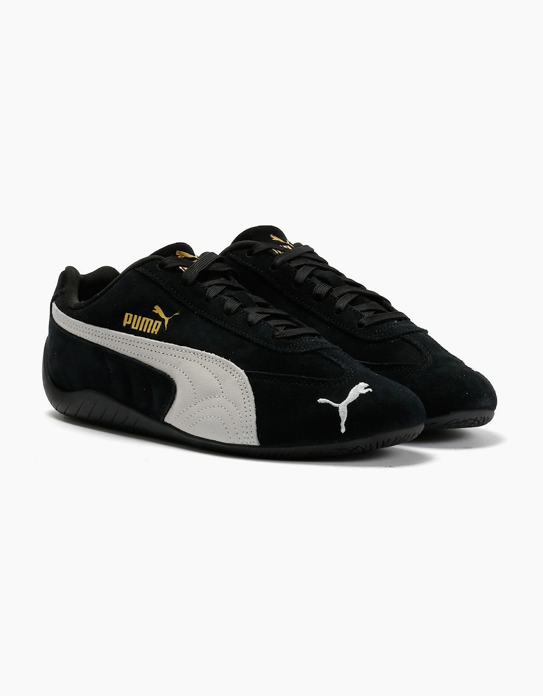 Puma Women's Black Speedcat Og Leather /White Trainers - Size 6
