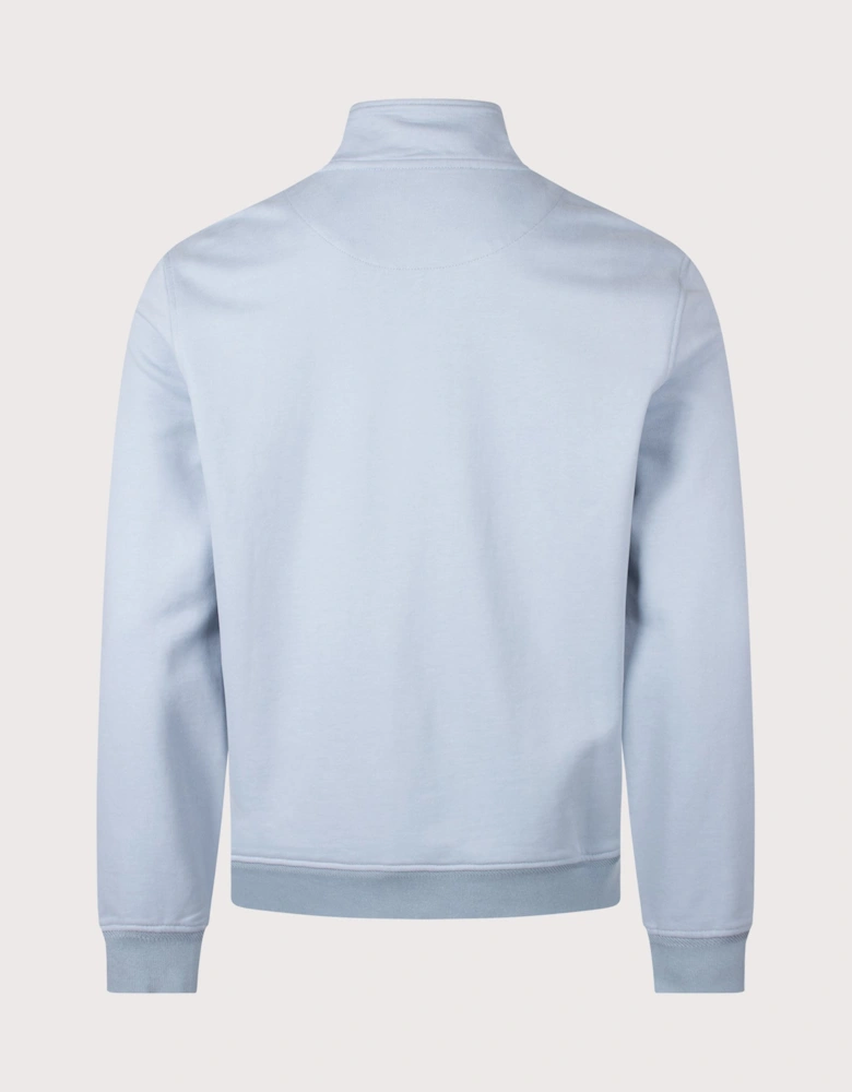 Regular Fit Belstaff Quarter Zip Sweatshirt