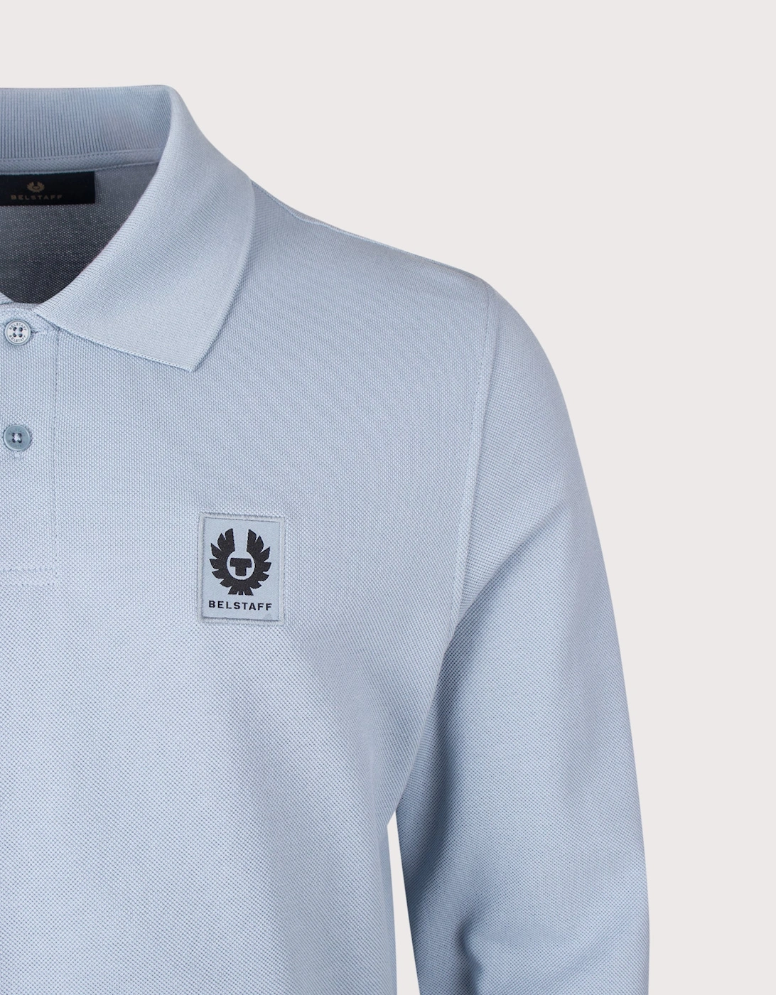 Regular Fit Belstaff Long Sleeved Polo Shirt